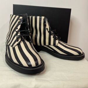 Saint Laurent leather boots